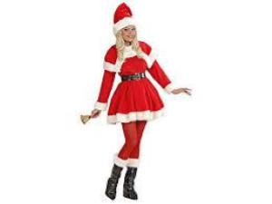 Costume Recite Mamma Natale Lusso Ad. M