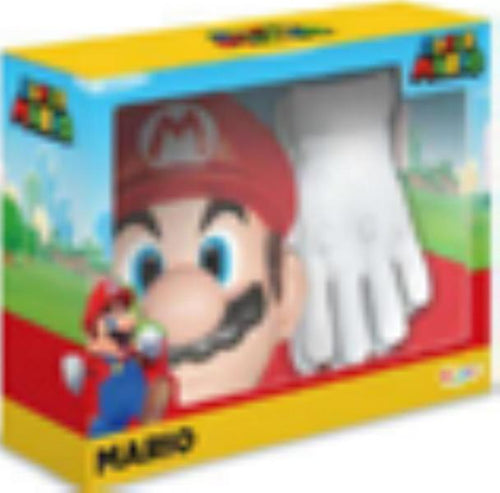 Box Kit Supermario Maschera E Guanti