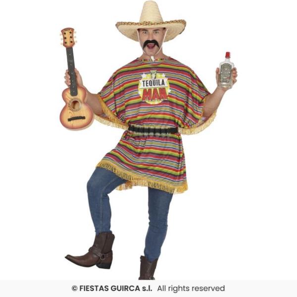 Costume Tequila Man Adulto Taglia 52-54 (L)