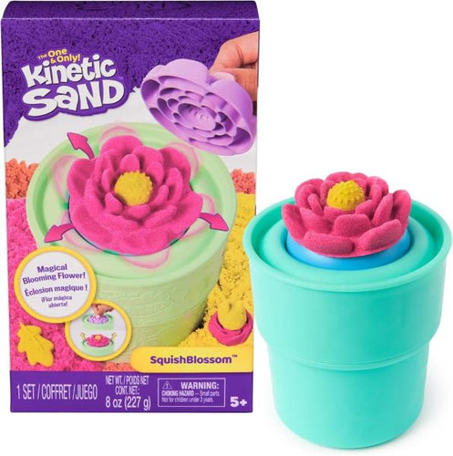 Kinetic Sand Sabbia Magica Squish Blossom Fiore Che Sboccia