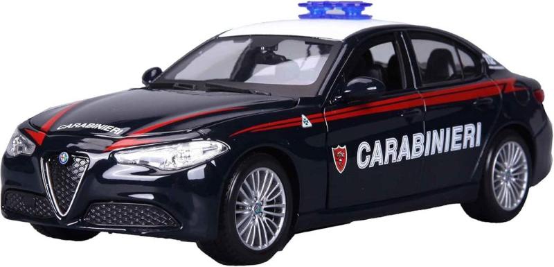 Bburago Alfa Romeo Giulia Carabinieri In Scala 1:24