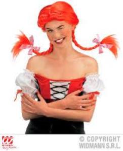 Parrucca Pippi/Olandesina C/Trecce Model.
