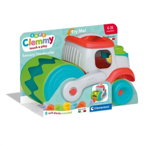 Clemmy Veicolo Da Lavoro Sensoriale Rullo Mangia Mattoncini