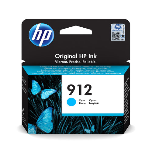 Hp 912 Ciano (3Yl77Ae) - Cartuccia Originale