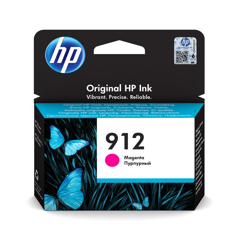 Hp 912 Magenta (3Yl78Ae) - Cartuccia Originale
