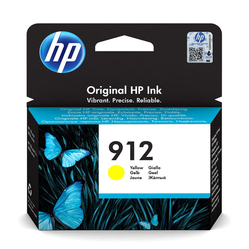 Hp 912 Yellow (3Yl79Ae)  Cartuccia Originale