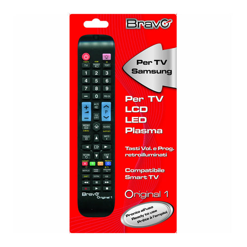 Bravo Original 1 (90202047)  Telecomando Compatibile Fedelmente Riprodotto Per Tv Samsung