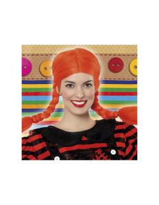 Parrucca Trecce Pippi