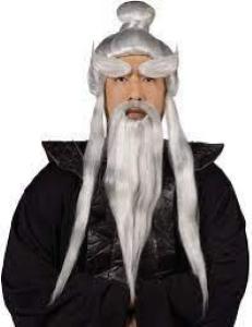 Parrucca Orientale C/Barba