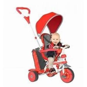 Triciclo Rosso 10-36M C/Asta 3In1 25Kg 029233
