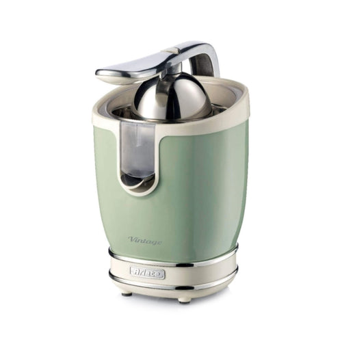 Ariete Spremiagrumi Vintage Verde (0413/05)-Chassis In Metallo-2 Coni-Motore Silenzioso-85W