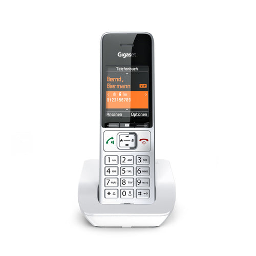 Gigaset Comfort 501 (Bianco)  Telefono Cordless  Vivavoce  Presa Cuffie