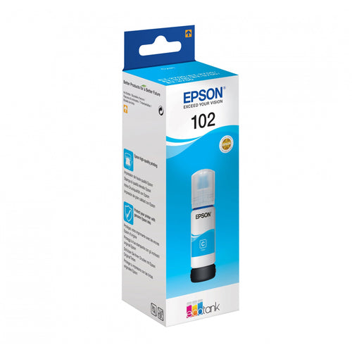 Epson 102 Ciano (C13T03R240)  Cartuccia Originale