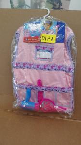 Costume Bambina Divisa Parrucchiera C/Acc.Stoc18