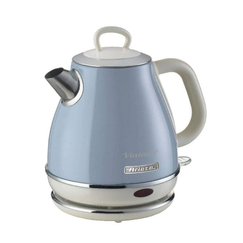 Ariete Bollitore Vintage Celeste (2868/05) - 1L - Base Cordless - 1600W