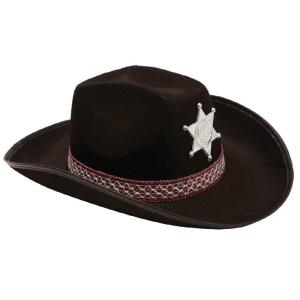 Cappello Cow Boy Nero