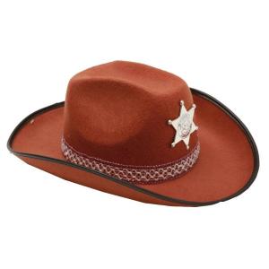 Cappello Cow Boy Marrone Adulto Large