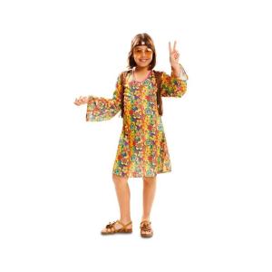 Costume Bambina Happy Hippie Girl Bambina 7/9