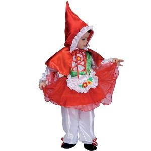 Costume Bambina Cappuccetto Rosso 2-3/3-4