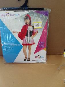 Costume Bambina Cappuccetto Rosso 7/9 Anni