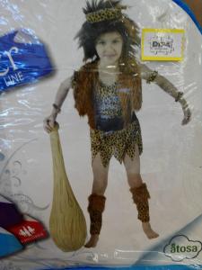 Costume Bambina Cavernicola Bambina 2 -4/6-