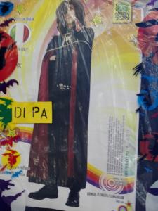 Costume Bambino Mantello Capitan Harlok Double Face