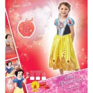 Costume Bambina Biancaneve Lusso 5/6