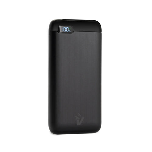 Vultech Vpbp20Bk  Powerbank 20000 Mah Con Lcd E Usb Quick Charge