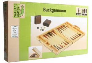 Backgammon Legno Cm 38X22X5