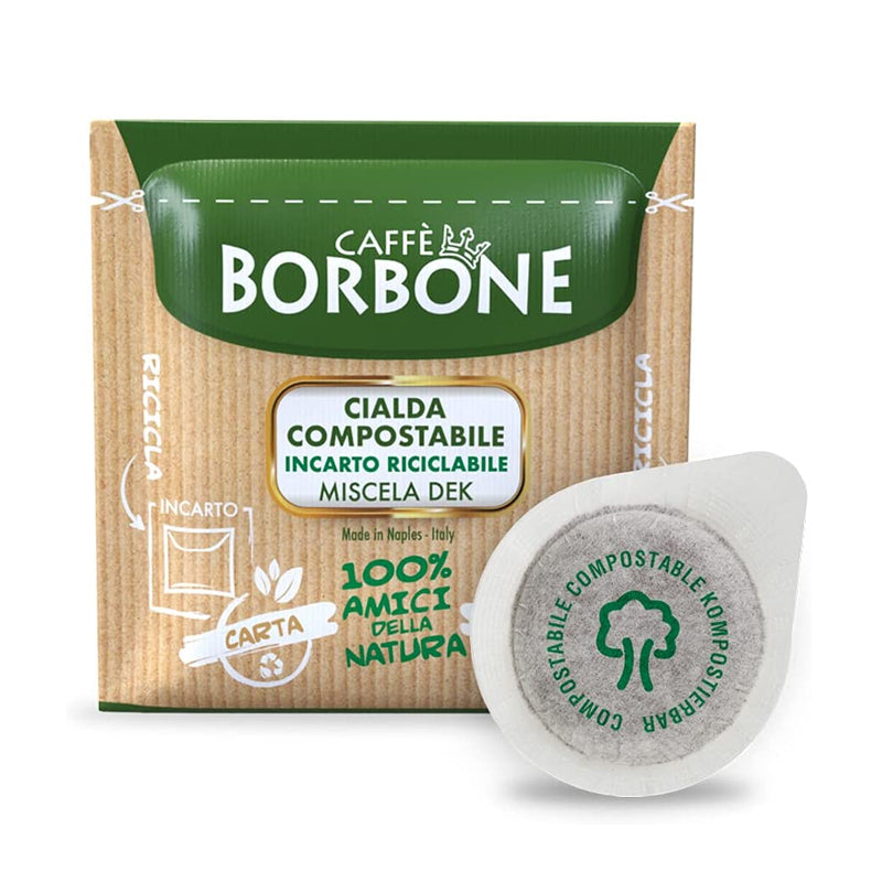 Cialde Ese 44Mm Caffe'' Borbone Miscela Dek  Box 50Pz