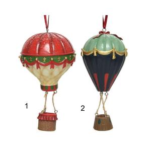 Appendino Mongolfiera Resina H.12