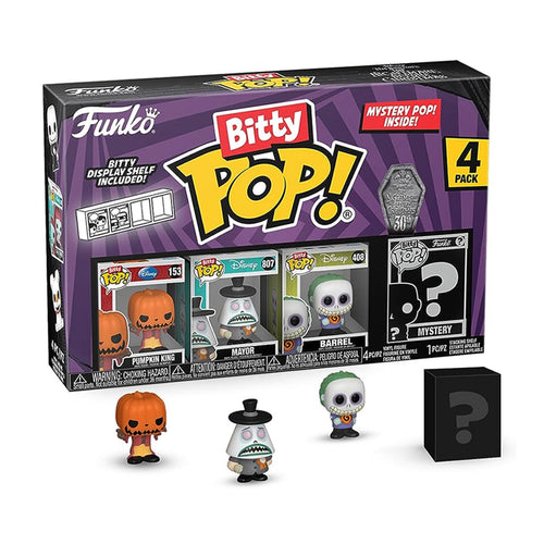 Bitty Pop Pumpkin Jack 4 Pack (73020)  Nightmare Before Christmas  Disney