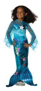 Costume Bambina Magical Mermaid M Sirenetta Disney Ariel