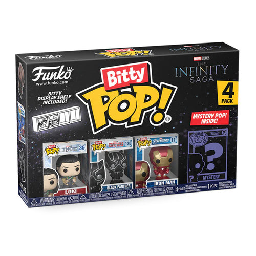 Funko Pop Bitty Pop 4Pack Loki (71506)  Marvel