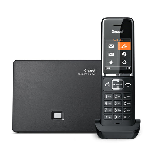 Gigaset Comfort 550A Ip Base (Nero)  Telefono Cordless  Voip  Vivavoce  Segreteria