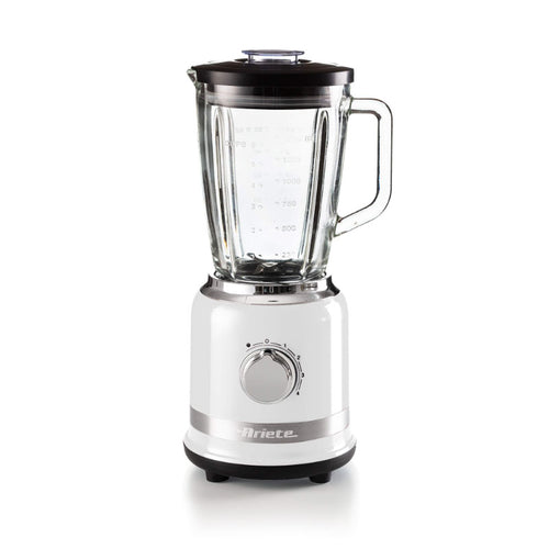 Ariete Frullatore  Moderna Bianco (0585/01) - 1,5L - 4 Velocita'' + Pulse - Tritaghiaccio - 1000W