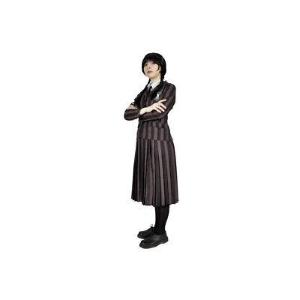 Mercoledi' Addams Divisa Nevermore M 12 Anni C/Parrucca