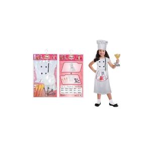 Costume Bambina Cuoca C/Acc 3/6 =260=