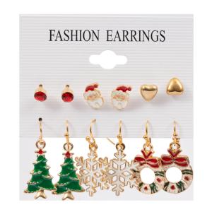 Orecchini Xmas X 6 Pendenti