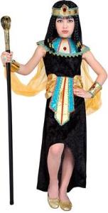 Costume Bambina Regina Egiziana Lusso Cm 116 4/5