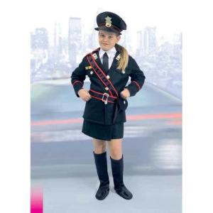 Costume Bambina Forza Dell''Ordine Bambina 5/7 7/9