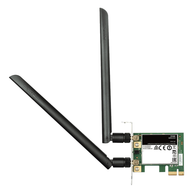 D-Link Dwa-582 - Scheda Di Rete Scheda Di Rete Pcie Wireless Ac1200 Dualband