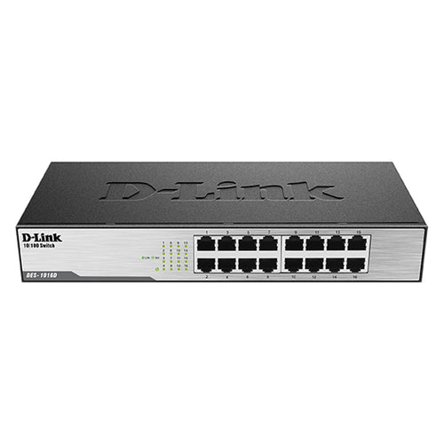 D-Link Des-1016D - Switch 16 Porte 10/100Mbps Non Gestite