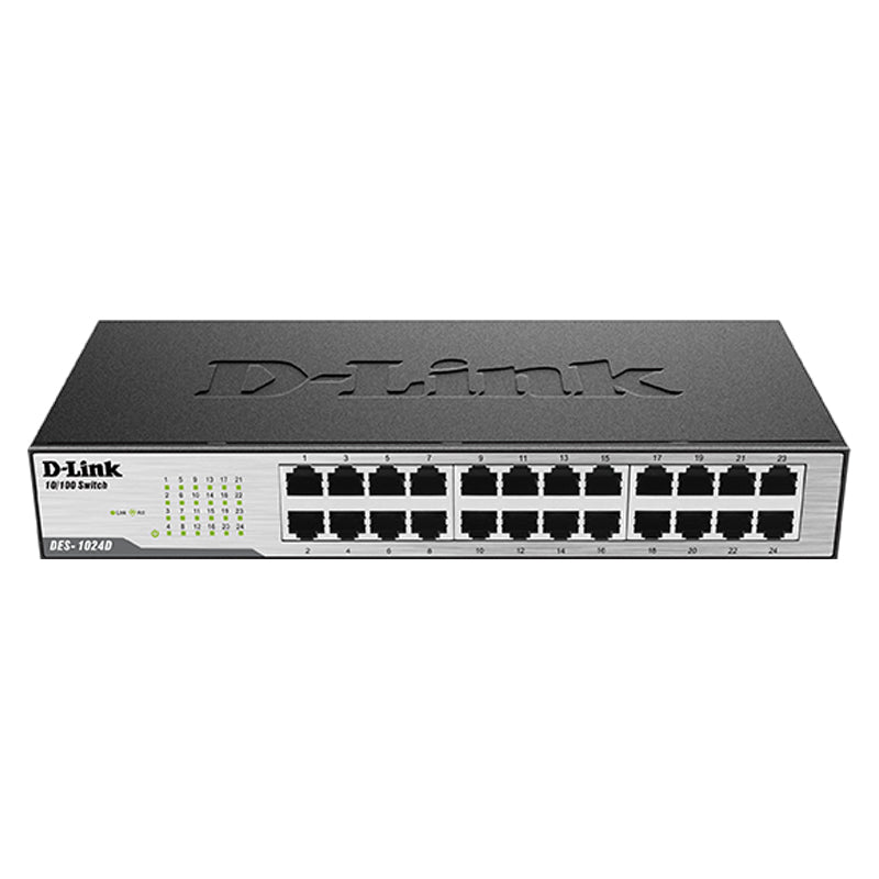 D-Link Des-1024D - Switch 24 Porte 10/100Mbps Non Gestite