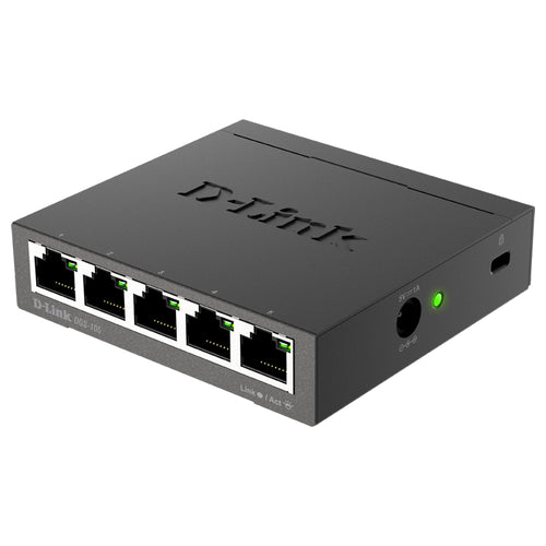 D-Link Dgs-105 - Desktop Switch 5 Porte Gigabit Non Gestite