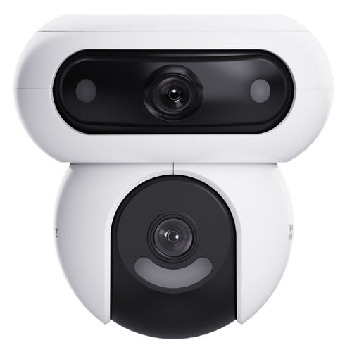 Ezviz H90 Dual 2K+ - Doppia Telecamera Motorizzata Da Esterno - Visione 360 - Color Night Vision - Human Detection - Audio Bidirezionale - Difesa Attiva