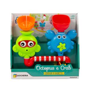 Octopus E Crab Compagni Di Bagnetto