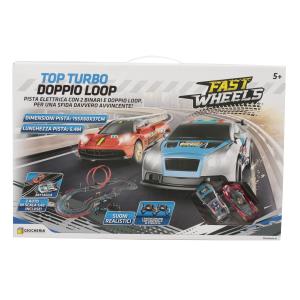 Pista Doppio Loop C/Controllo Di Sterzata