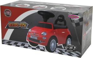 Auto Cavalcabile Fiat 500 Bianca C/Suoni