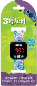 Orologio Led Stitch Rosa